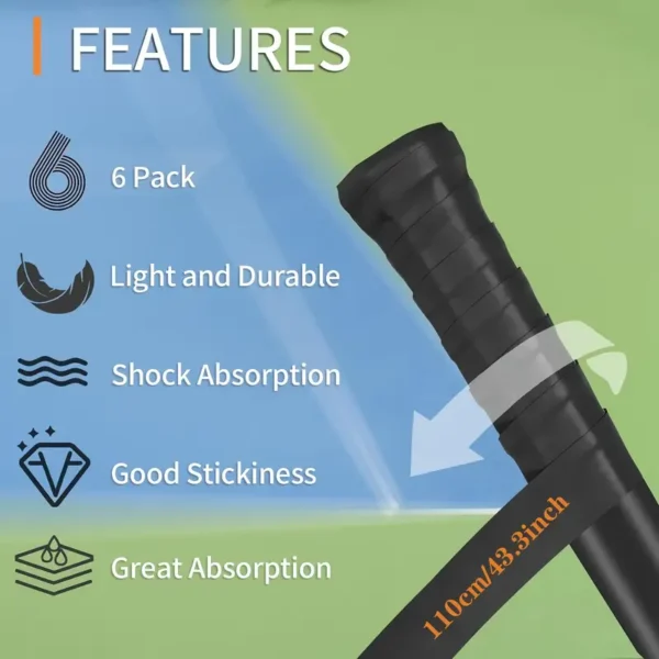 1e75901b-afd9-49a8-9adf-23188ad0f280.webp 6pcs Tennis Racket Grip Tape Anti Slip & Absorbent