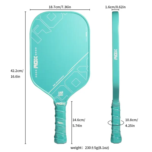 High-Spin T700 Fiberglass Pickleball Paddle