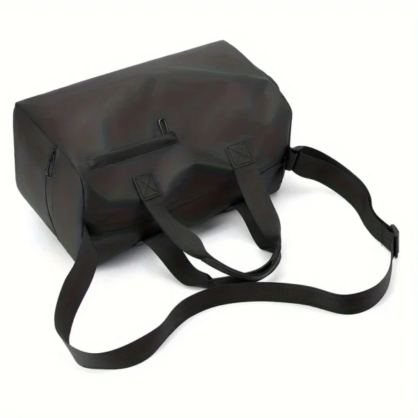 cdde2750-da89-47f4-bc6f-4c9b9869f494.webp Black Fitness Bag with Shoe Compartment